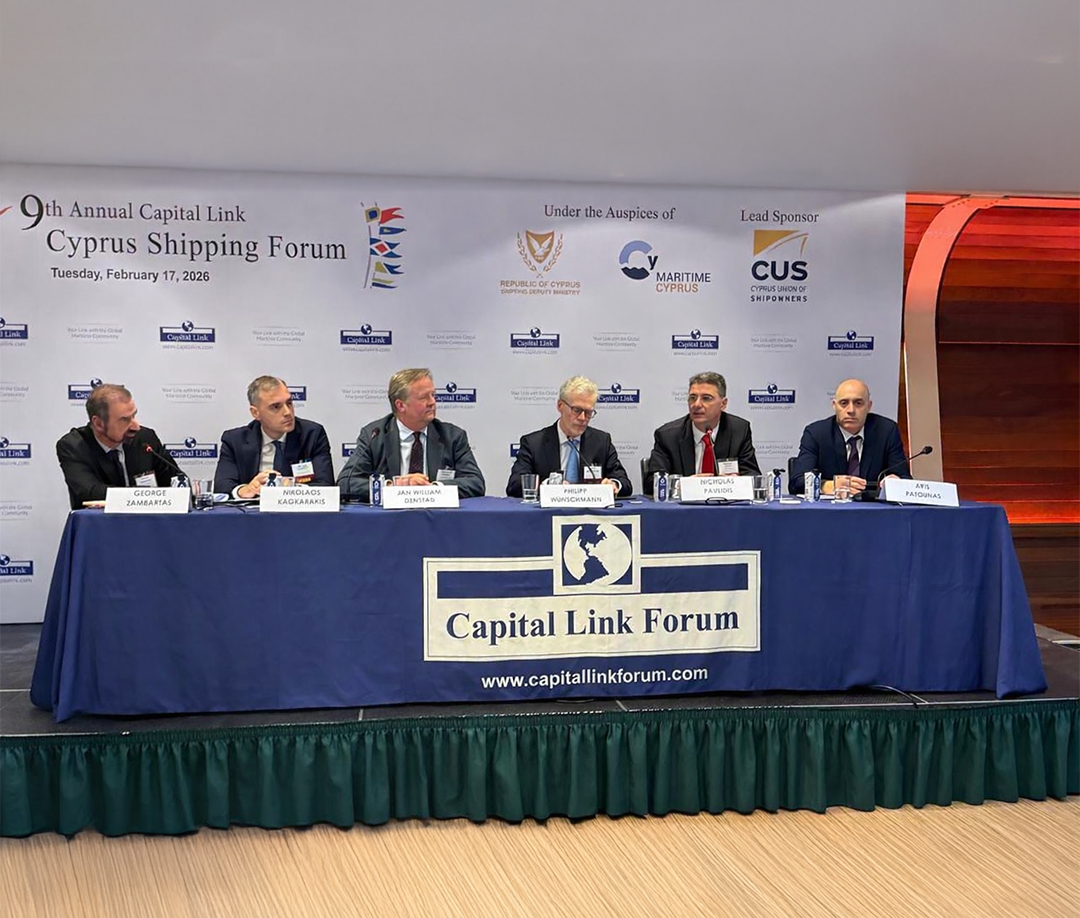 cover Alpha Bank Cyprus backs shipping finance dialogue in Limassol