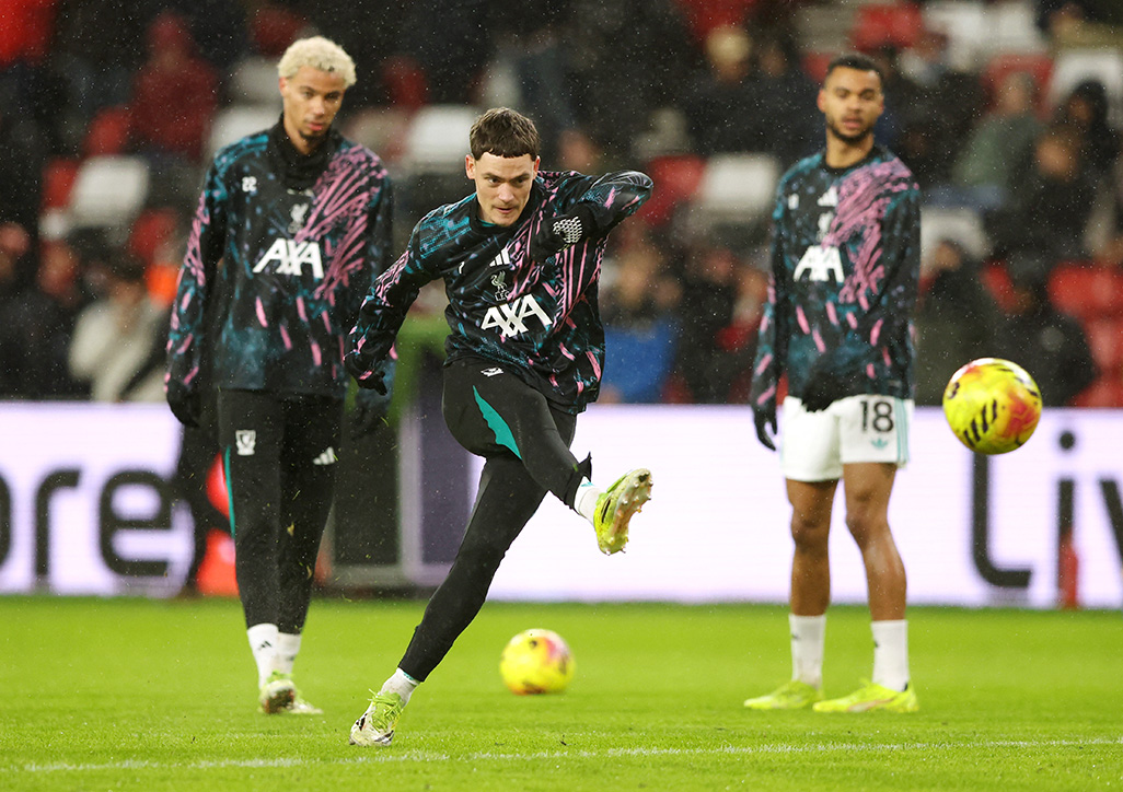 image Liverpool&#8217;s Wirtz out of Wolves game amid fixture pile up