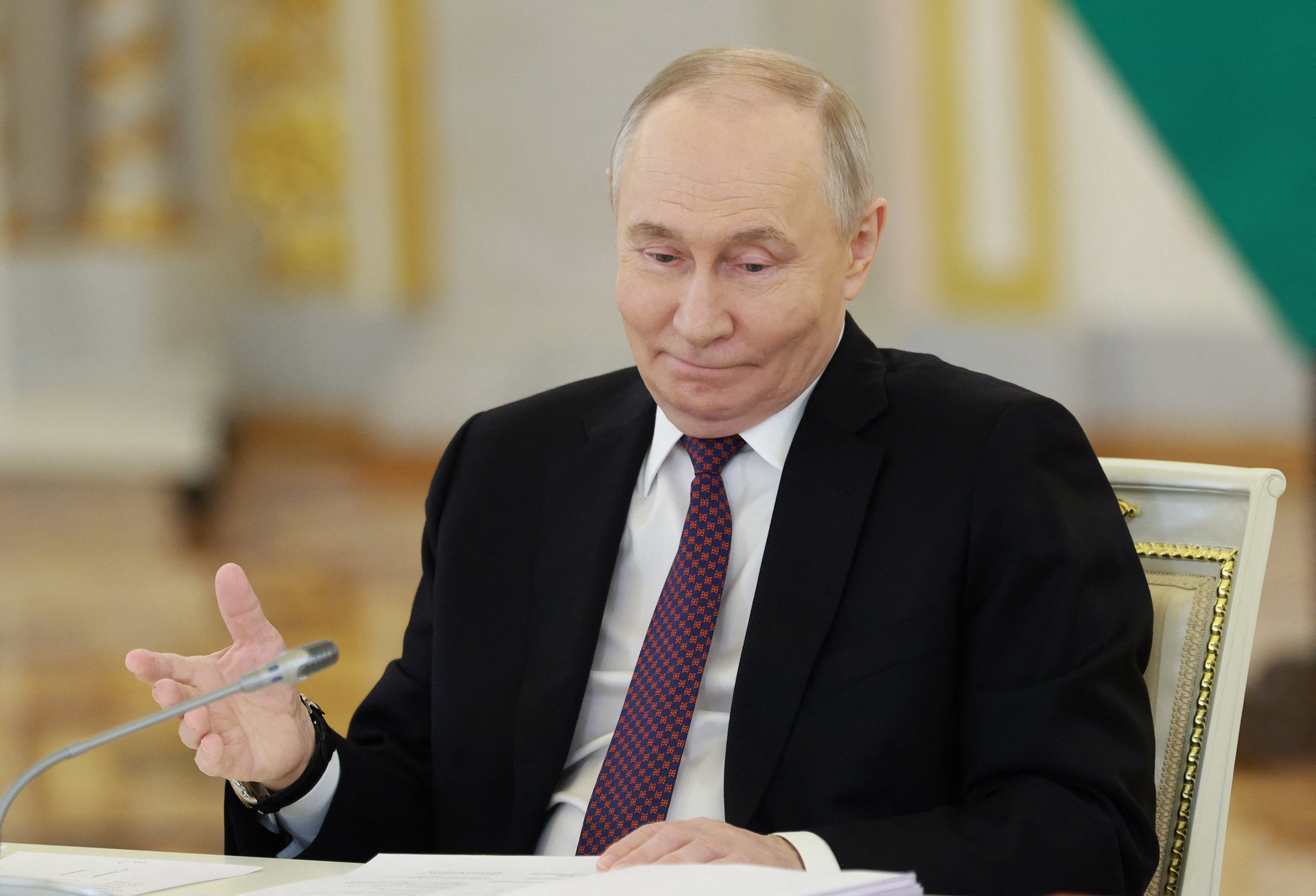 cover Putin suggests Russia could stop supplying gas to European markets