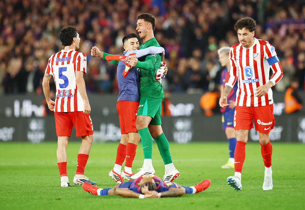 cover Atletico reach Copa del Rey final despite 3-0 loss at Barcelona