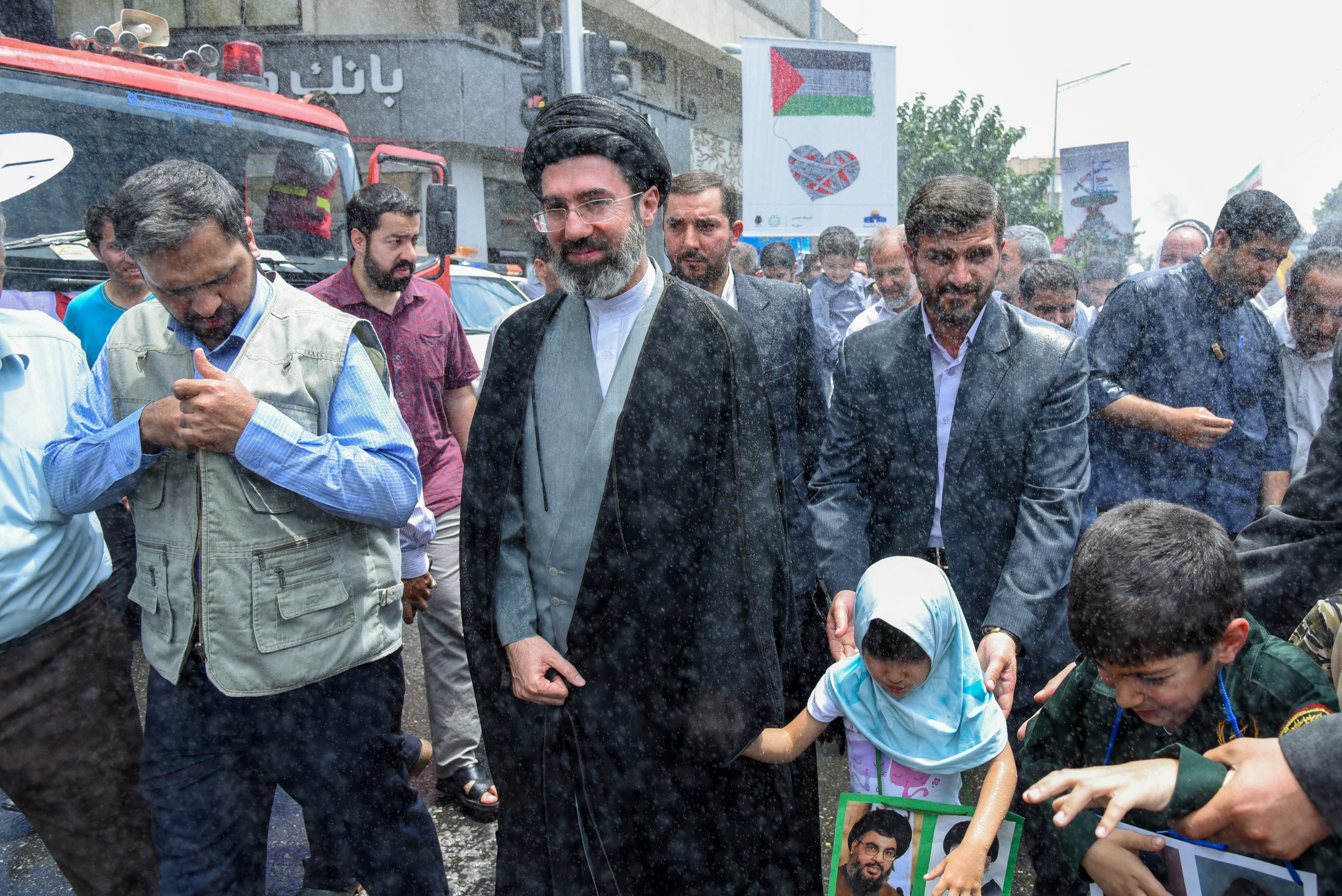 image Netanyahu threatens Iran new leader, says government collapse uncertain