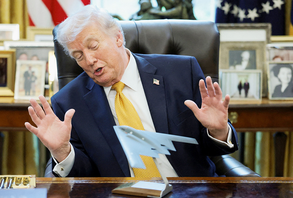 cover Trump says US considering &#8216;winding down&#8217; Iran war