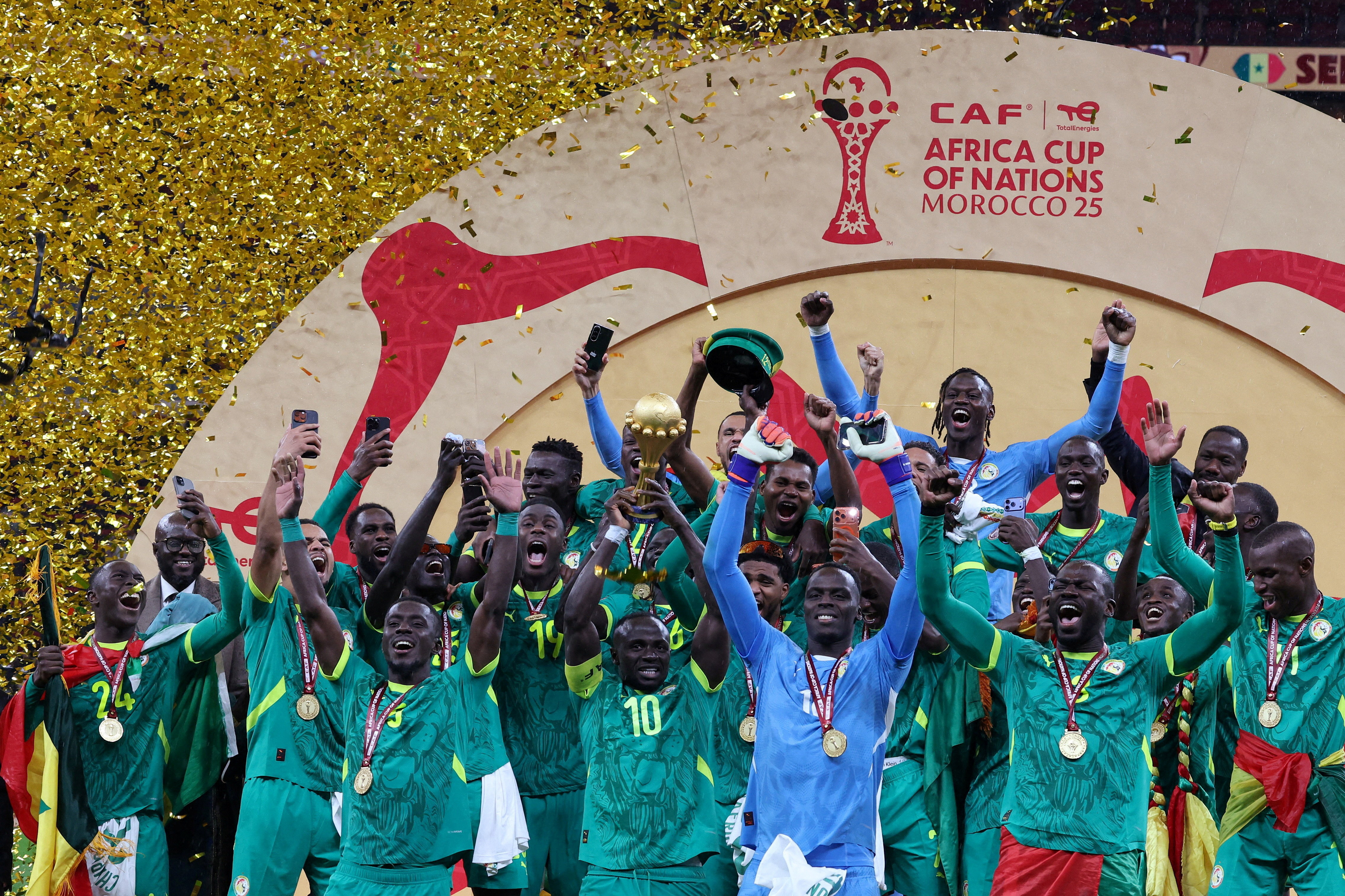 cover No doubt we are African champions, says Senegal coach