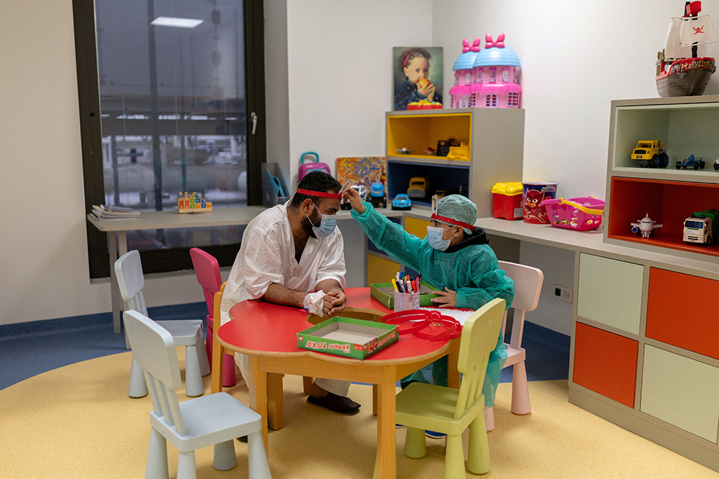 cover ‘Death was not our fate’: Syrian father crosses to Cyprus to save ailing son