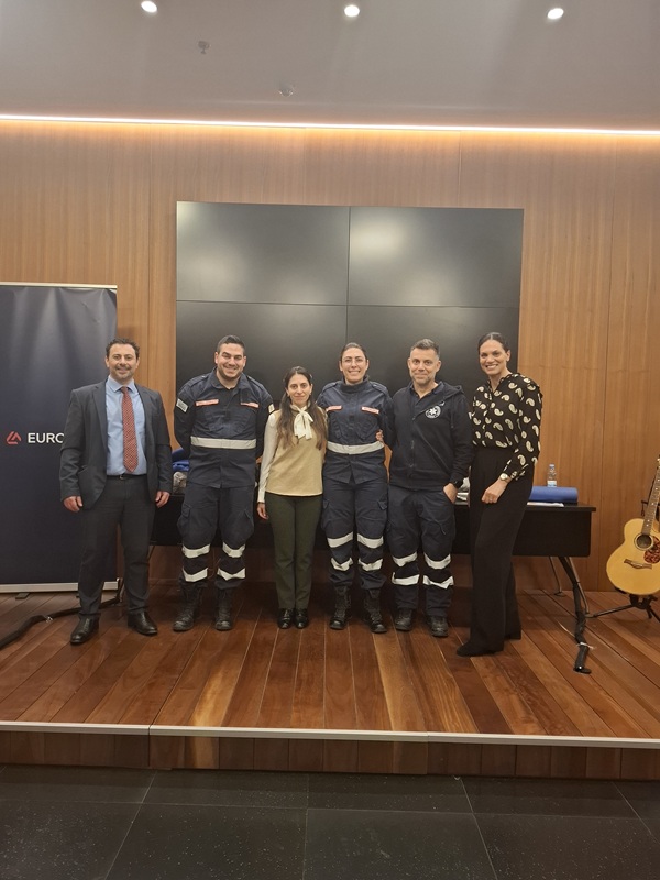 First Aid: a life-saving lesson for Eurobank employees' kids