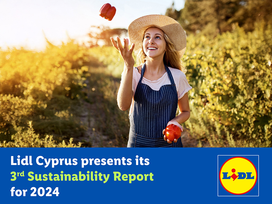cover Lidl Cyprus presents third Sustainability Report for 2024