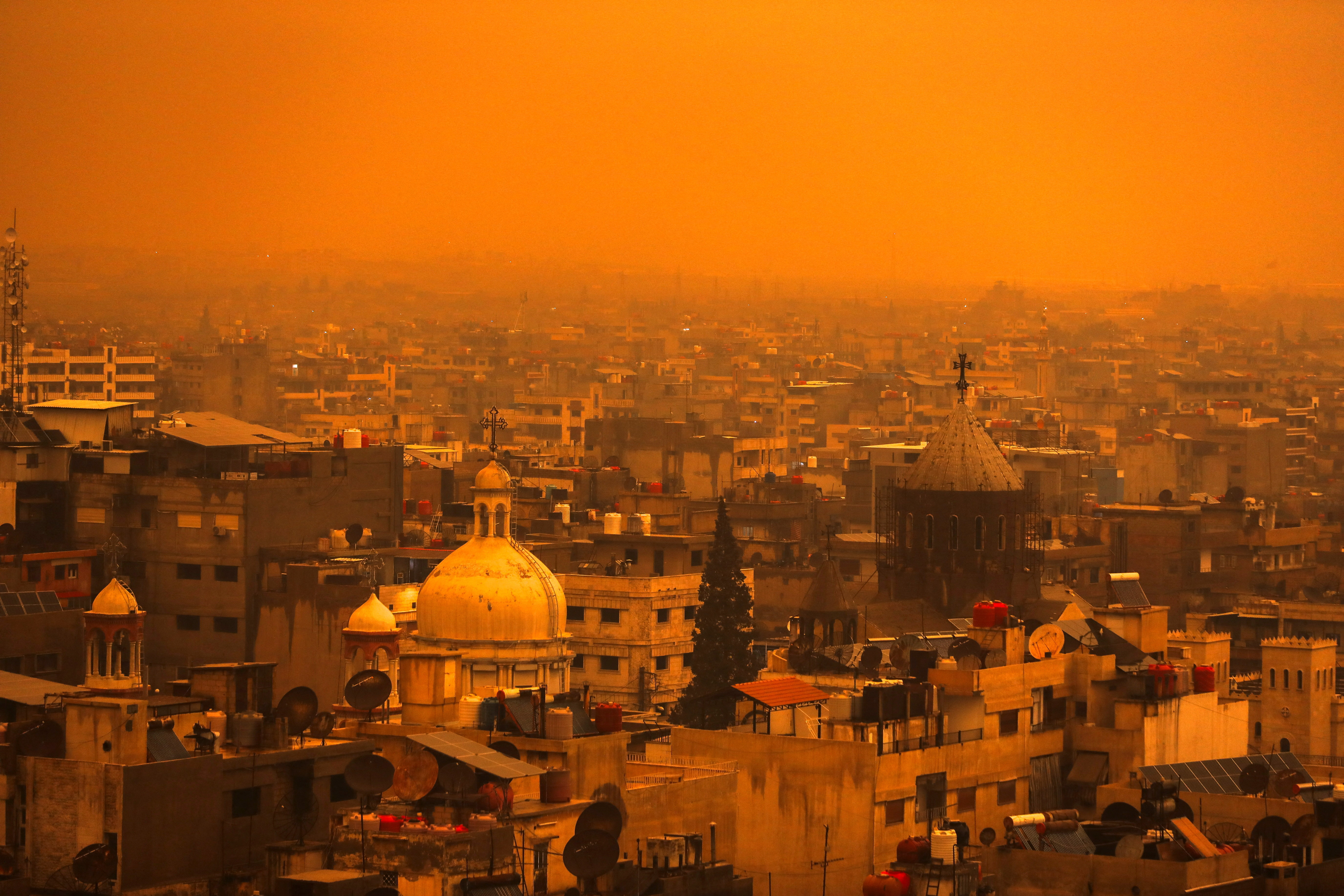 cover Air pollution risk from regional conflict ‘minimal’