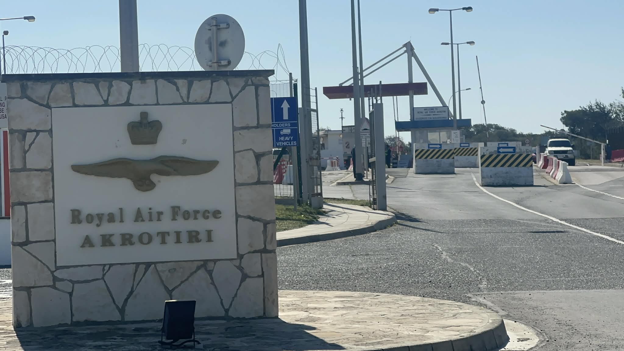 cover Akrotiri strike prompts security meetings and evacuation measures