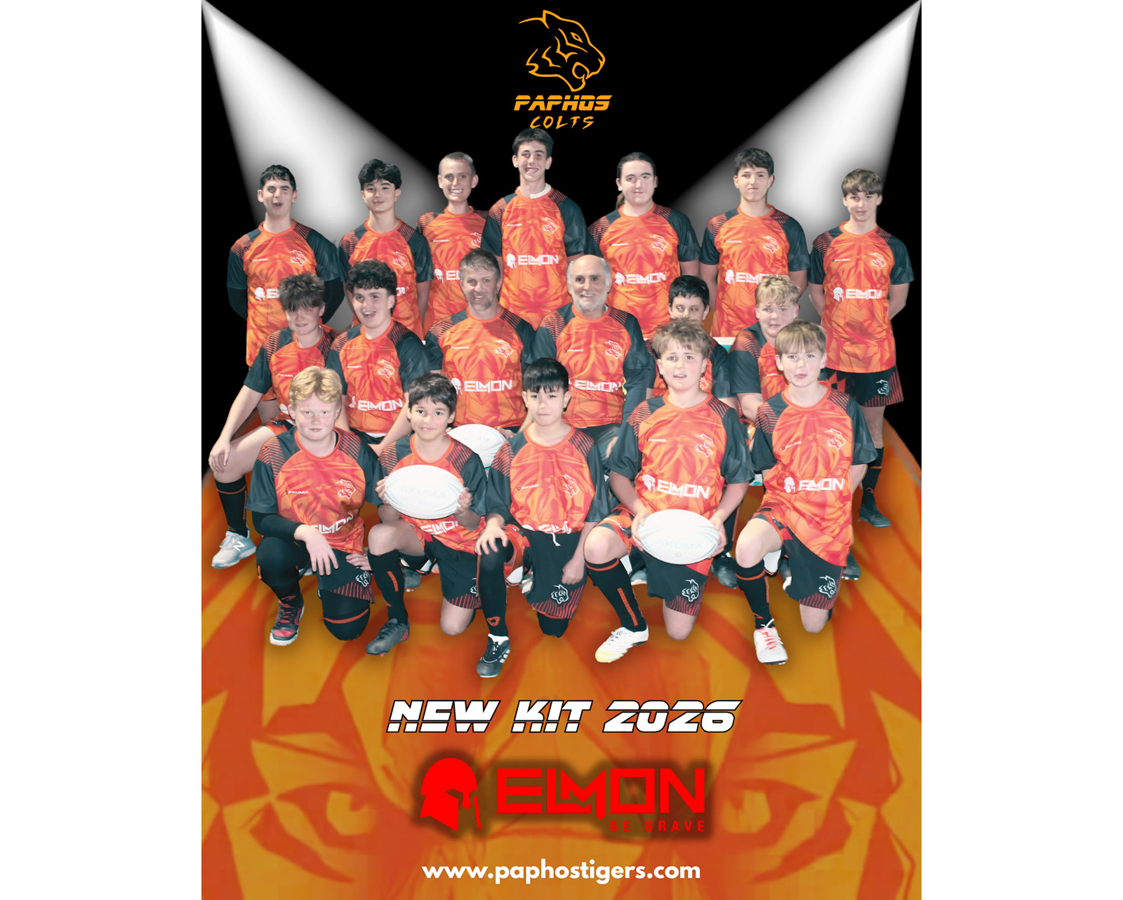 cover Paphos Colts launch new kit