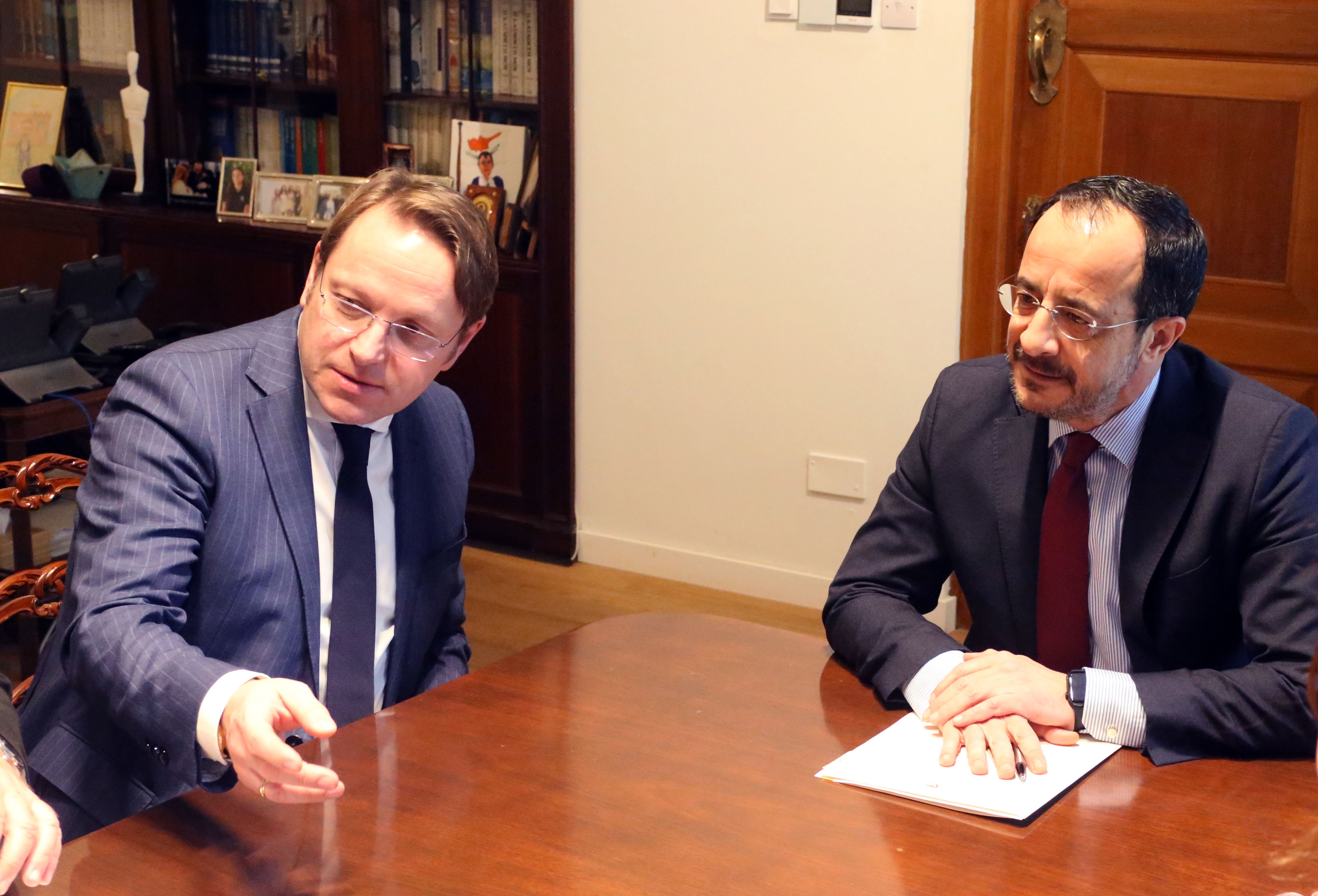 cover European commissioner affirms to president need for FMD protocol