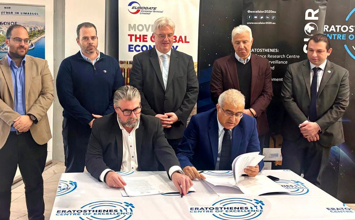 cover Limassol container terminal operator partners with science research centre