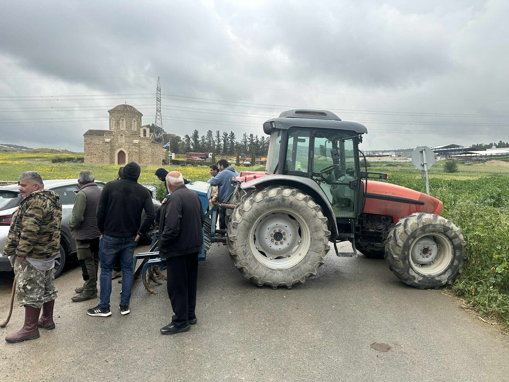 cover Livestock farmers protest access restrictions in Paphos