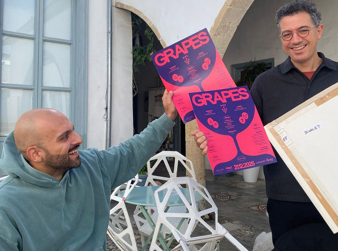 cover Grapes event all about wine culture