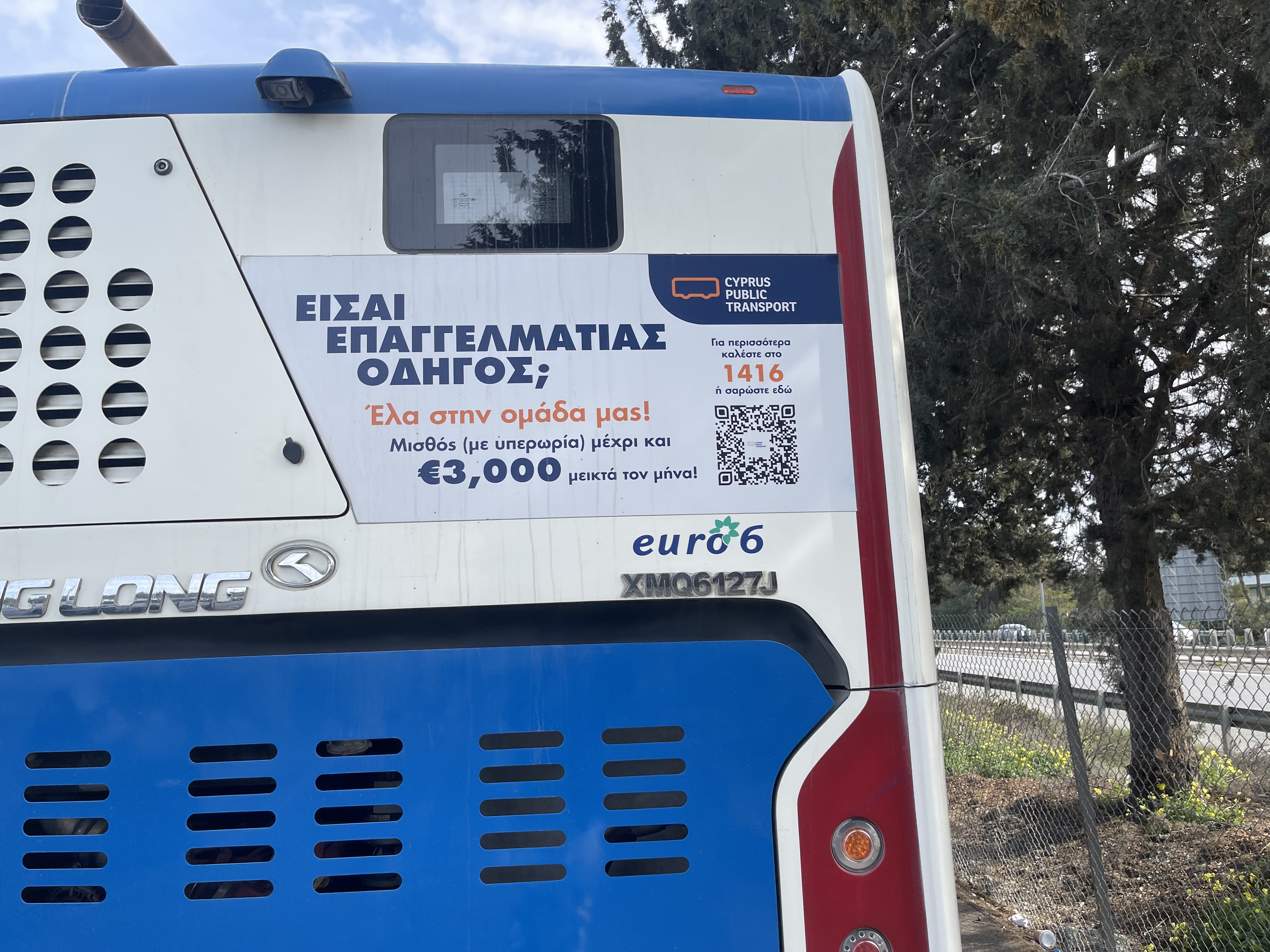 cover Driver shortage derails Nicosia bus route