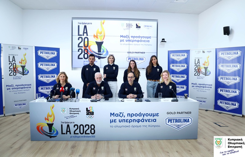 cover Petrolina-Cyprus Olympic Committee gold partnership boosts path to 2028 Games
