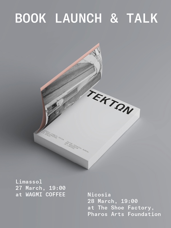 cover Book launch &amp; talk: Tekton Technical Bureau and Modernism in Limassol