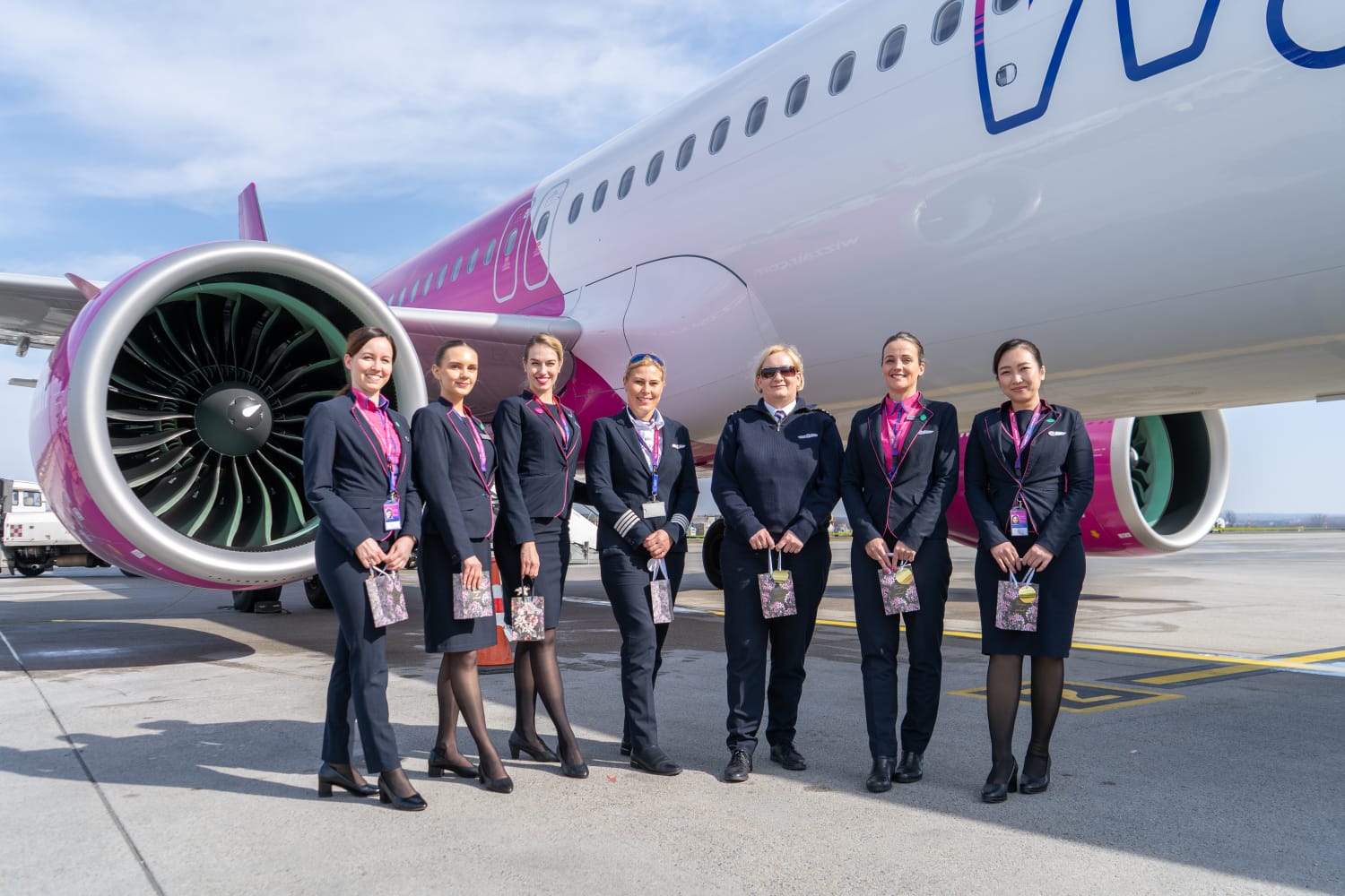 image Wizz Air marks Women’s Day with all-female flights, including Cyprus route 