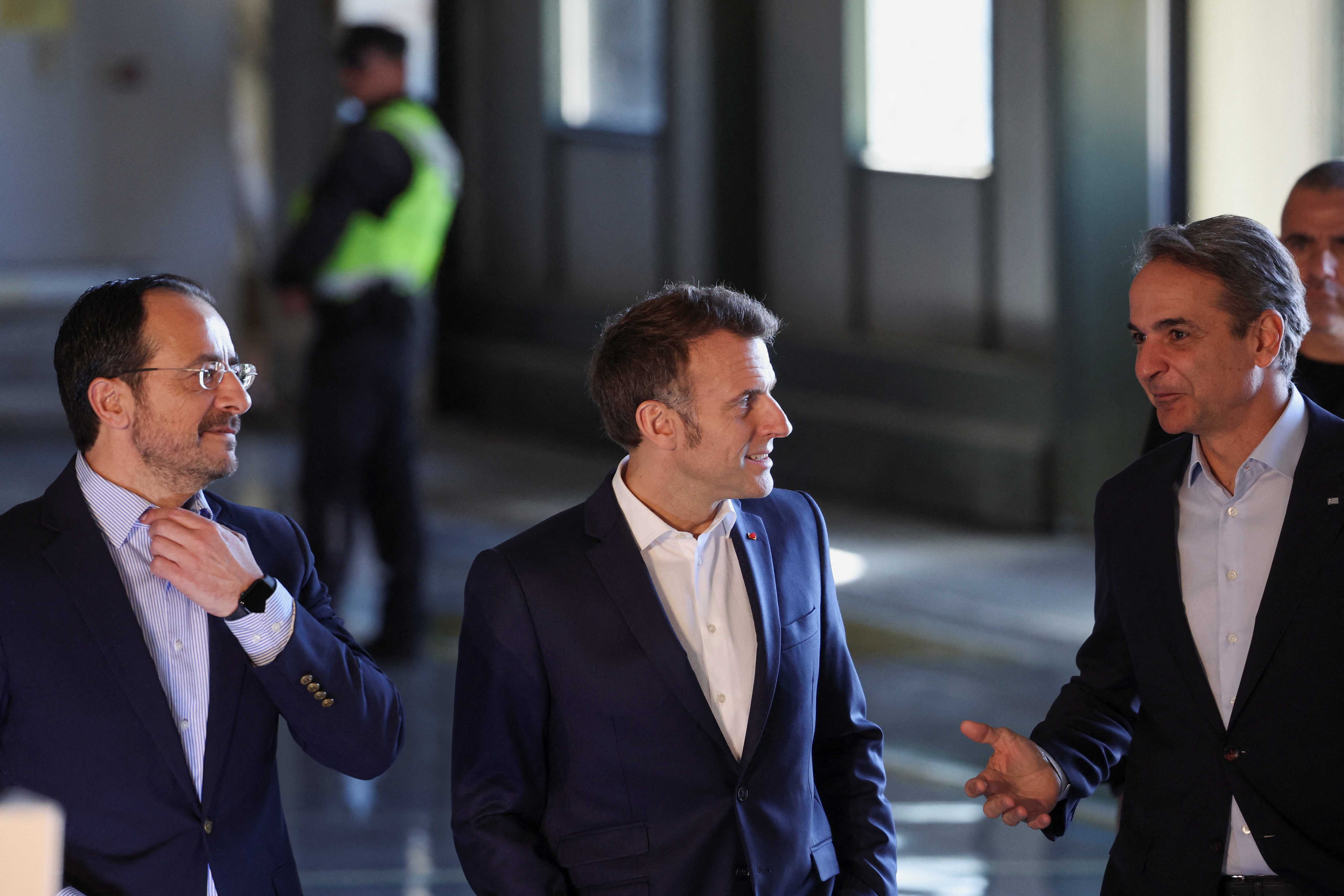 cover Macron: When Cyprus was attacked, all of Europe was attacked