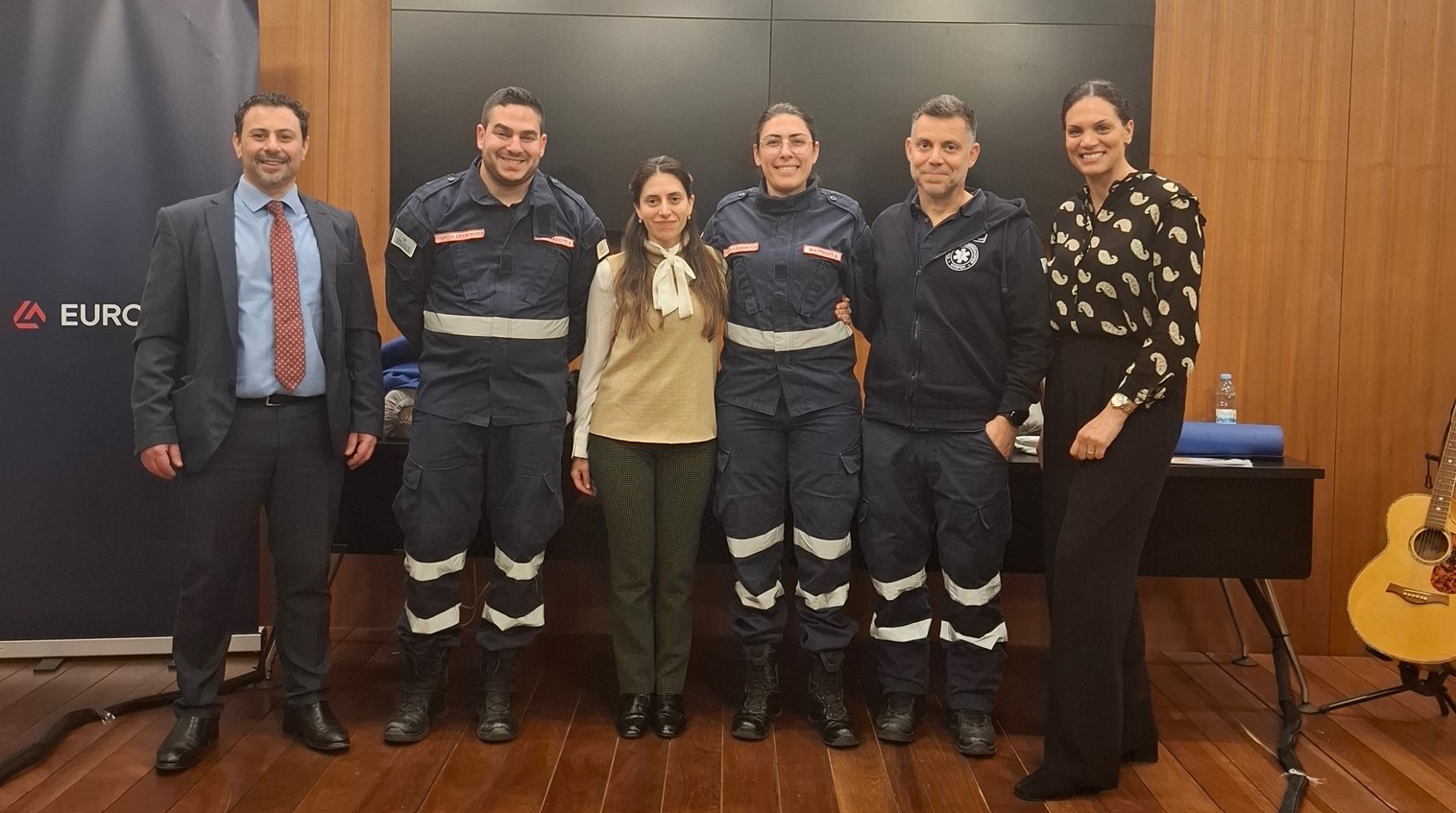 cover Eurobank initiative teaches first aid to young participants