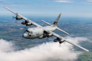 image Greek C-130 lands in Paphos amid security buildup