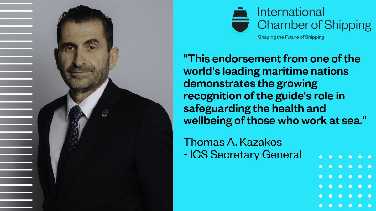 cover Cyprus endorses ICS medical guide for seafarers and fishers