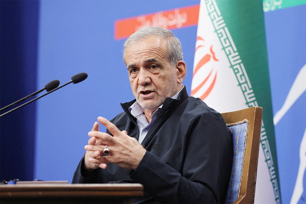 cover Iran&#8217;s president says immediate cessation of US-Israeli aggression needed to end war