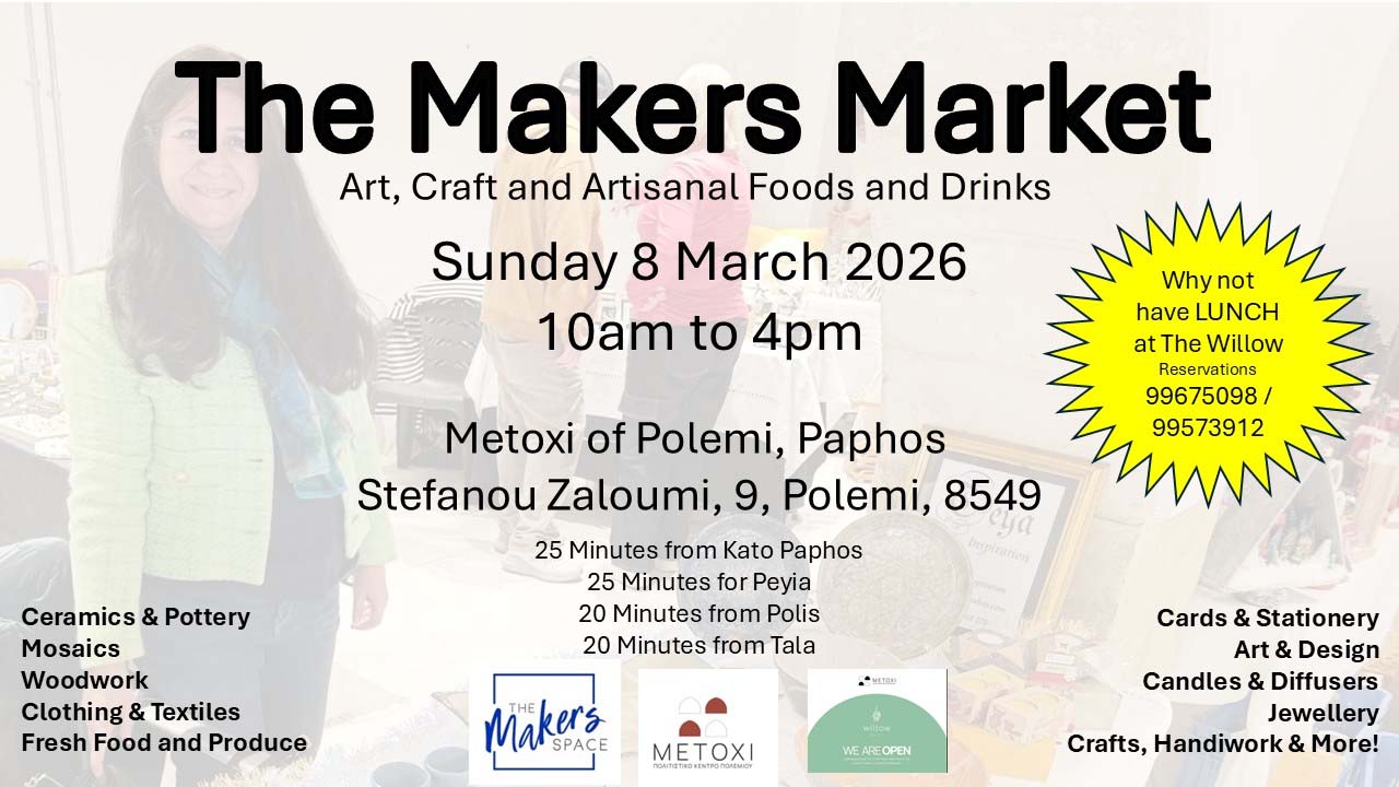 image Spring market in rural Paphos