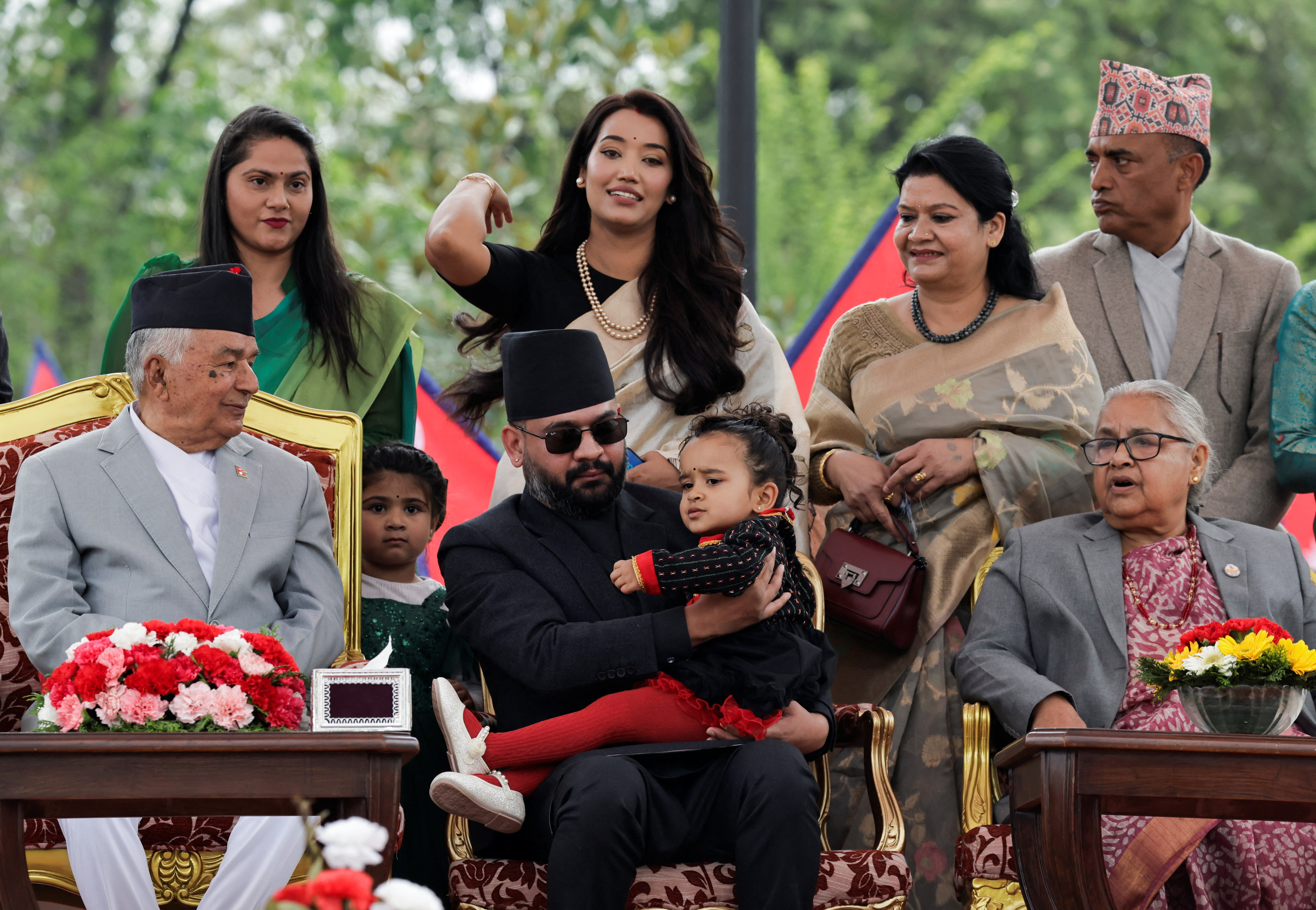 cover Ex-rapper Shah sworn in as Nepal prime minister after sweeping election win