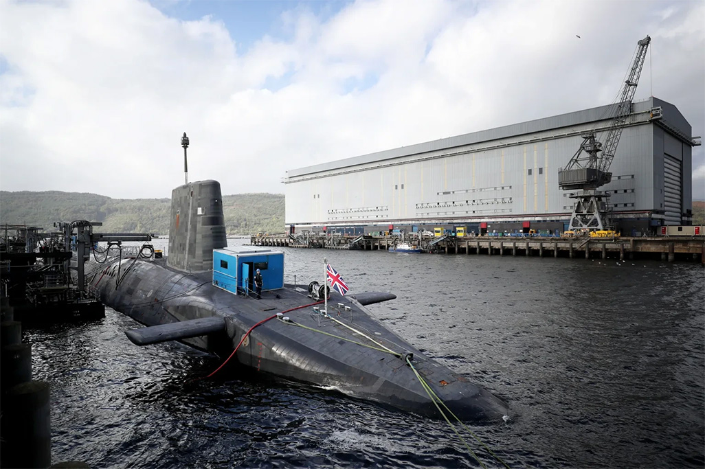 cover Two charged over attempt to enter UK&#8217;s nuclear submarine base