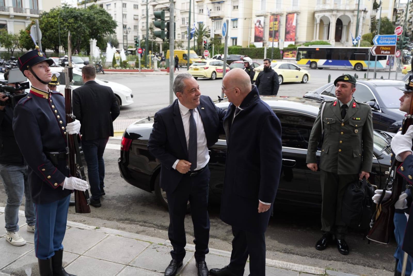 cover Defence ministers review Greek military presence in Cyprus, Kentavros system