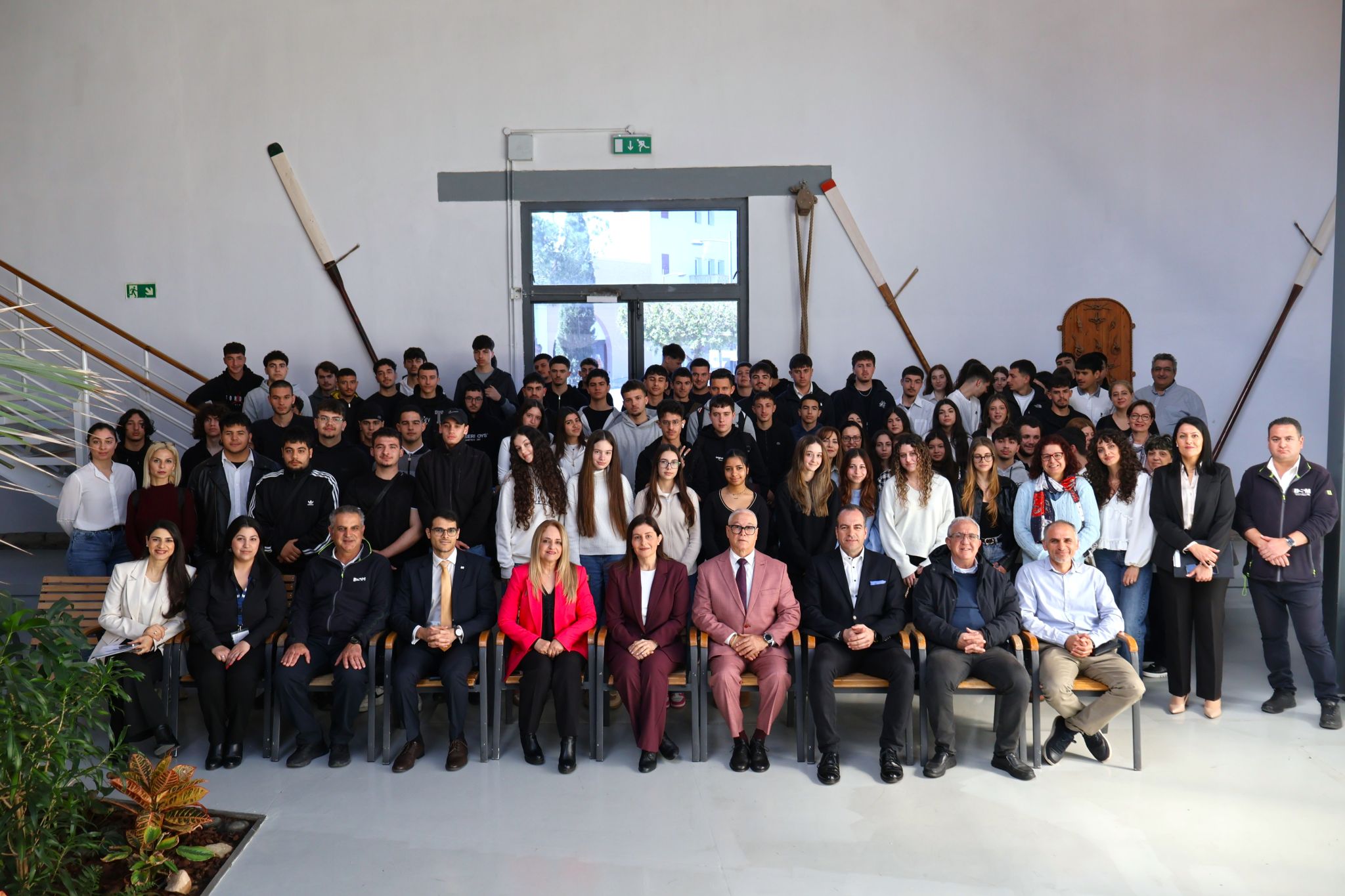 image Cyprus students explore careers in shipping sector