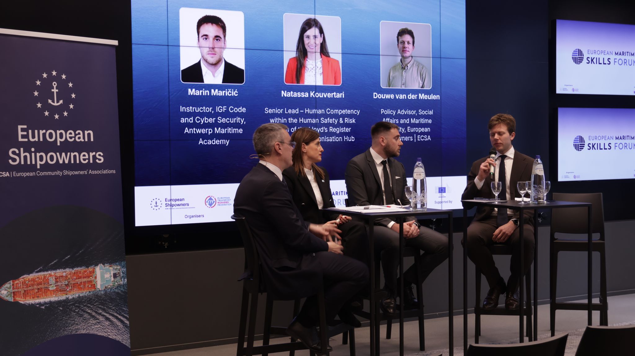 image Cyprus pushes maritime skills focus at Brussels forum