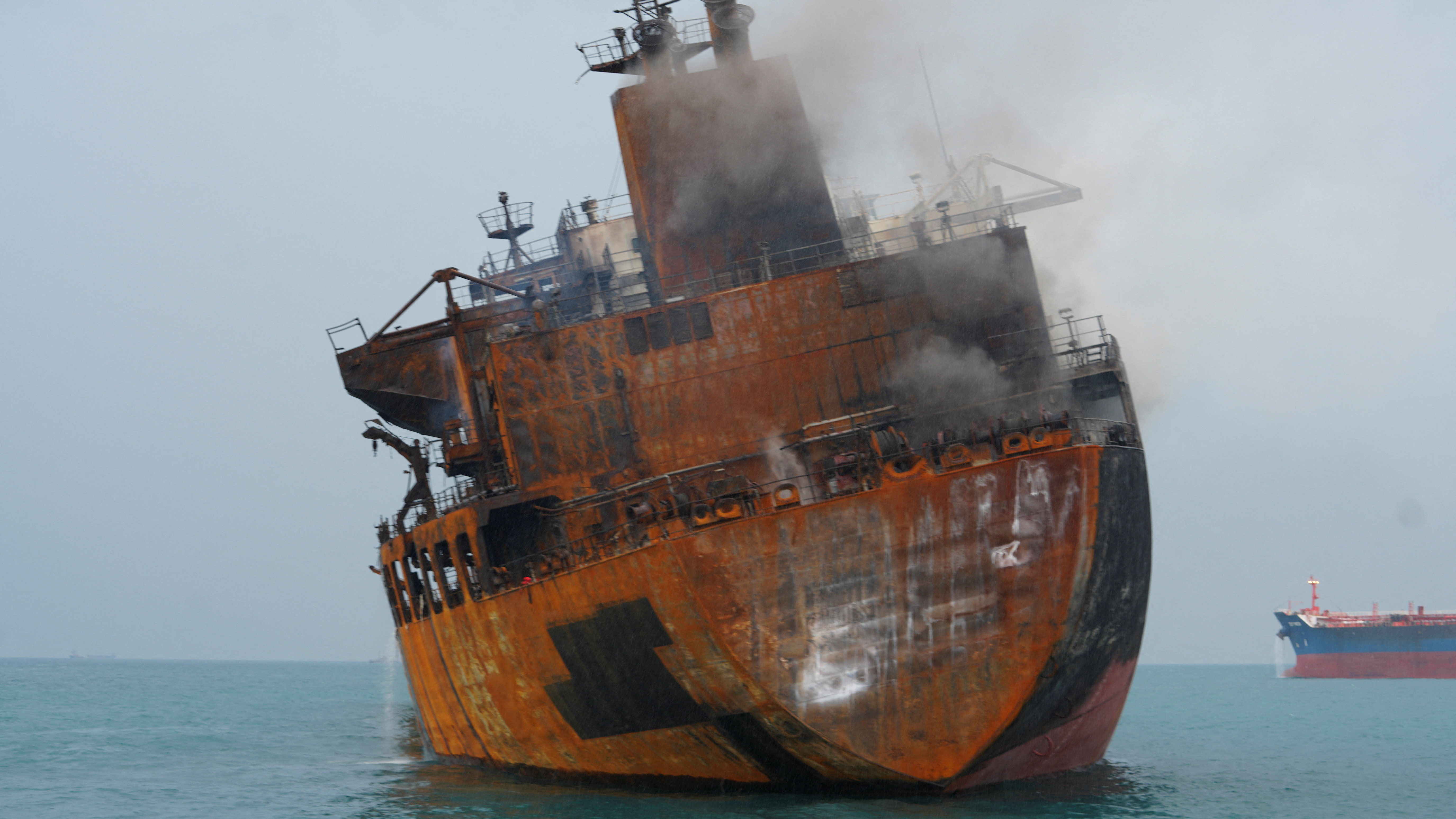 cover Tanker hit by two projectiles off Qatar, one unexploded, UKMTO says