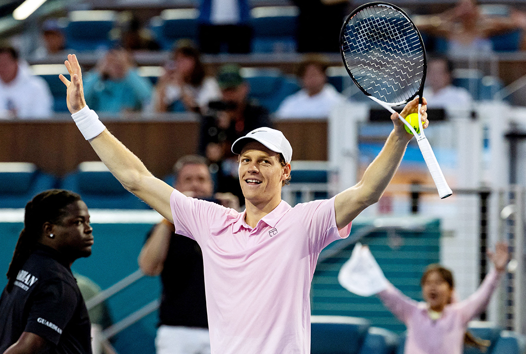 cover Sinner&#8217;s mastery mindset makes him man to beat as clay swing intensifies