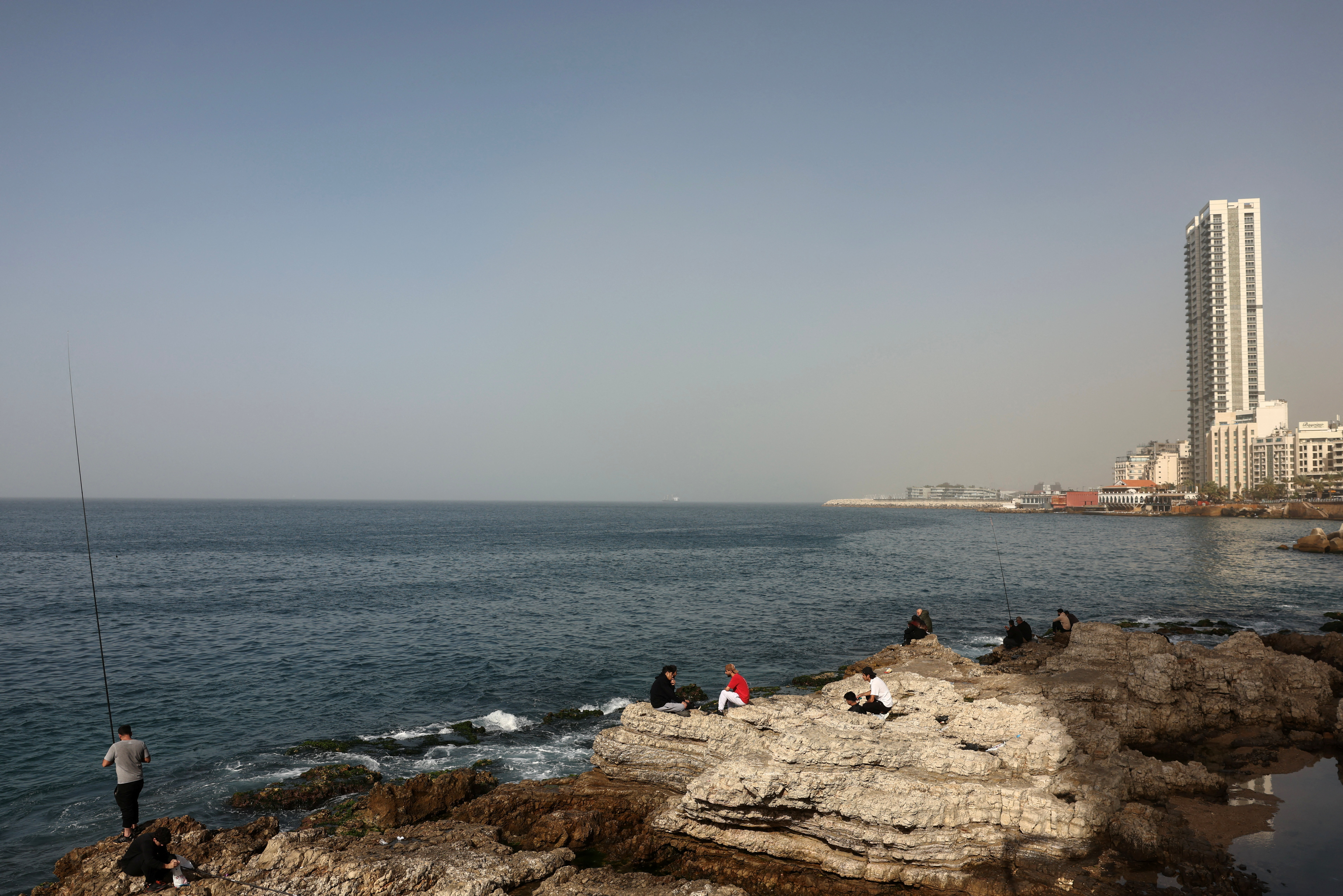 cover Israeli military issues warning for vessels in a maritime area in Lebanon