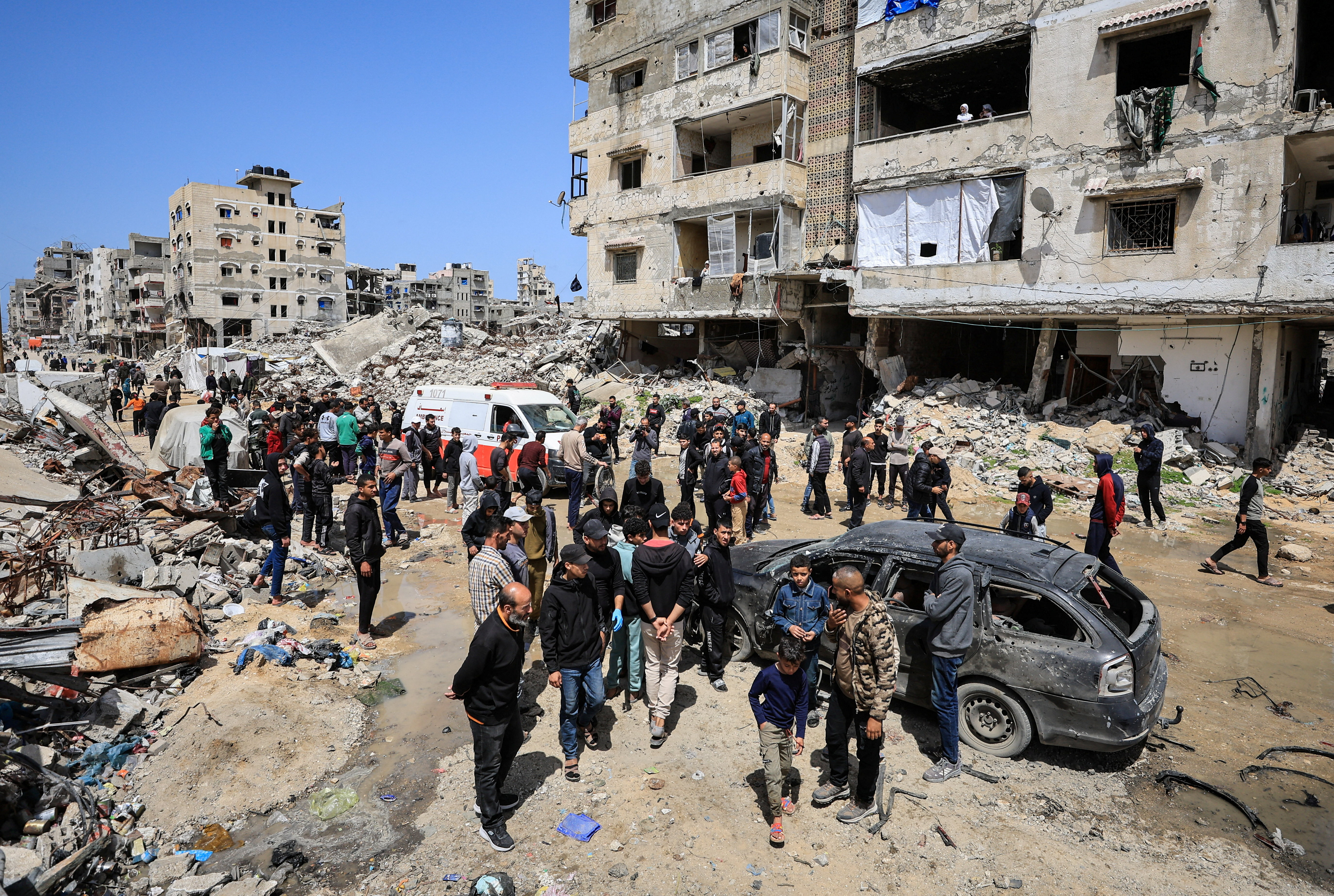 cover Israeli airstrike kills at least ten near Gaza school as ceasefire strains