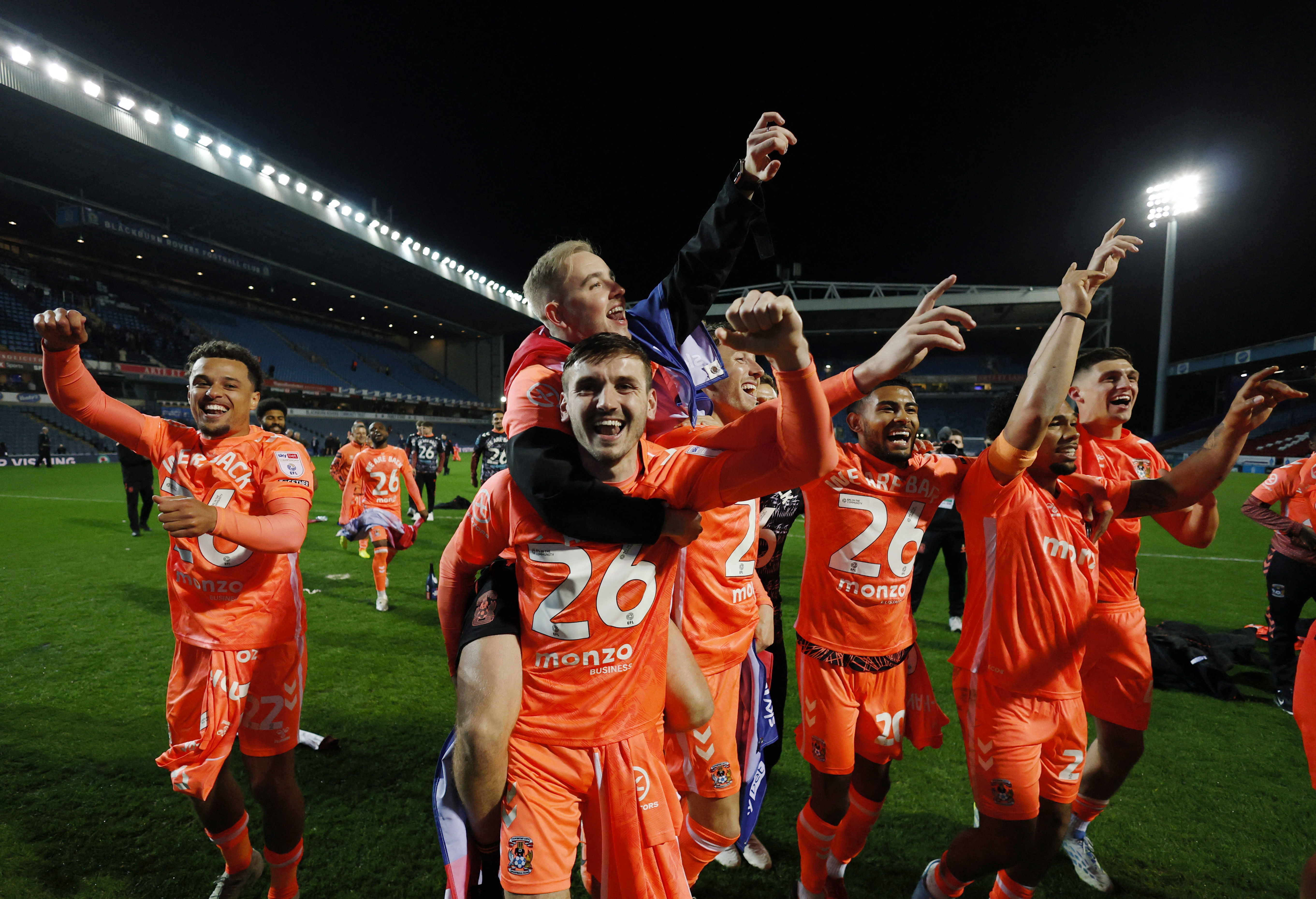 cover Coventry promoted to Premier League after 25-year absence