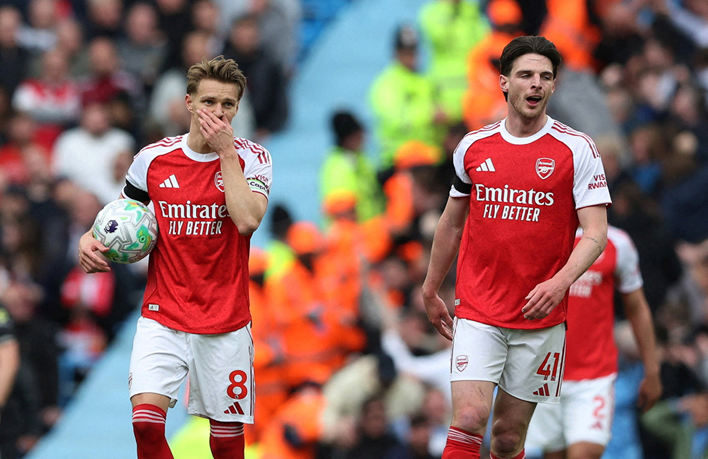 cover Arsenal face must-win clash with Newcastle as Premier League title race tightens