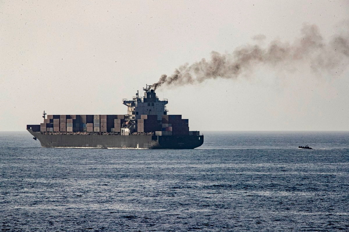 cover Seized Iranian ship likely carrying equipment deemed dual-use by US, sources say