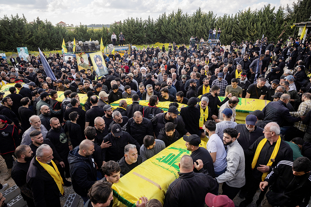 image Attacks in south Lebanon strain ceasefire on eve of Washington talks