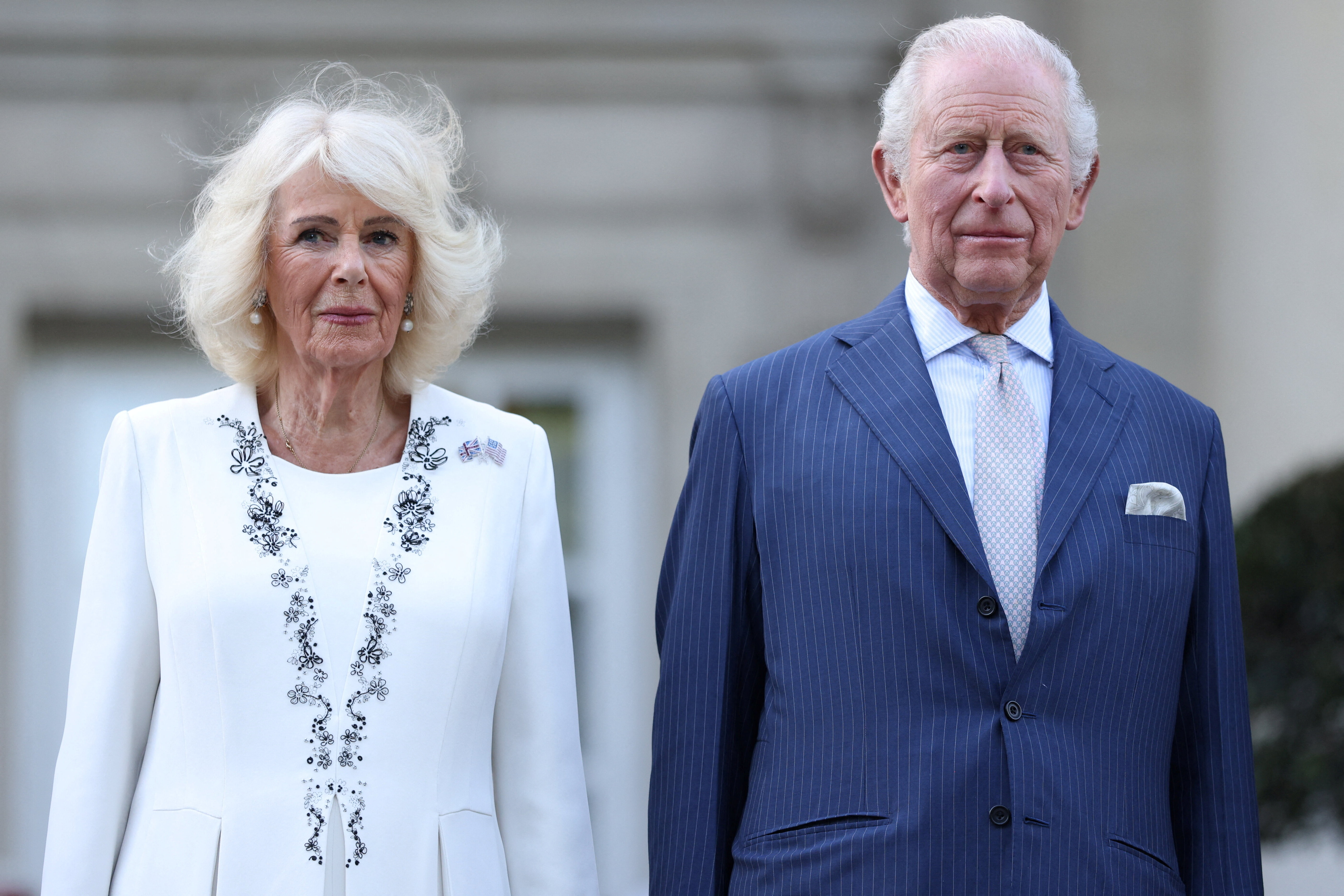 cover King Charles arrives in US for state visit amid differences over Iran war