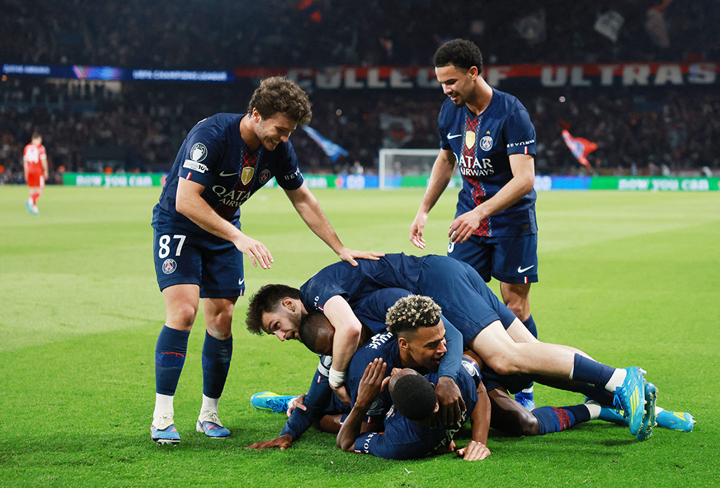 cover PSG edge Bayern 5-4 in record-breaking semi-final first leg
