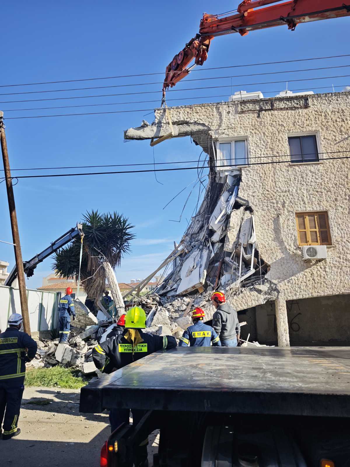 cover Public disclosure of unsafe buildings proposed after fatal collapse in Yermasoyia
