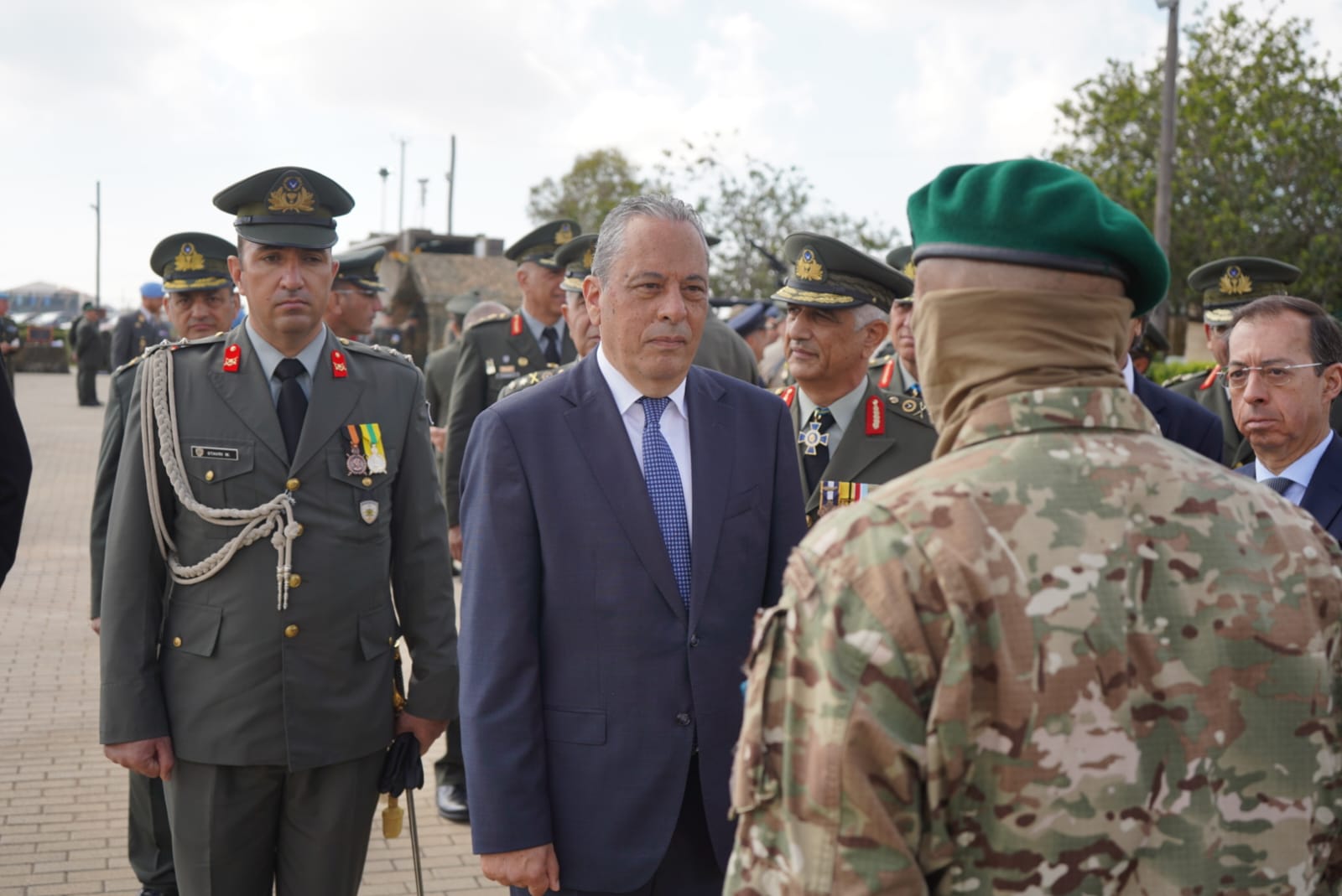 cover Defence minister confirms plans to upgrade key infrastructure