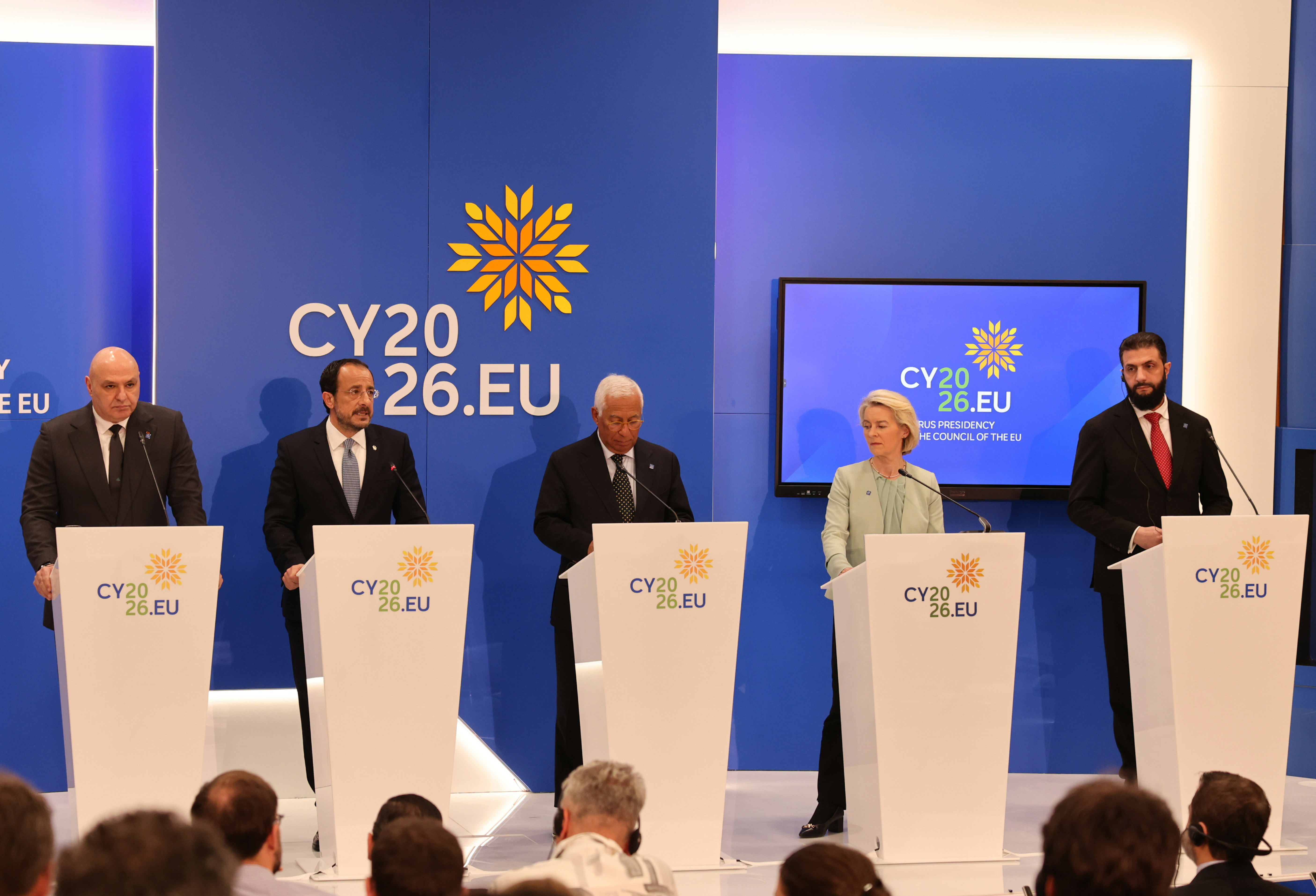 cover Christodoulides calls for restraint, stronger EU role in Middle East