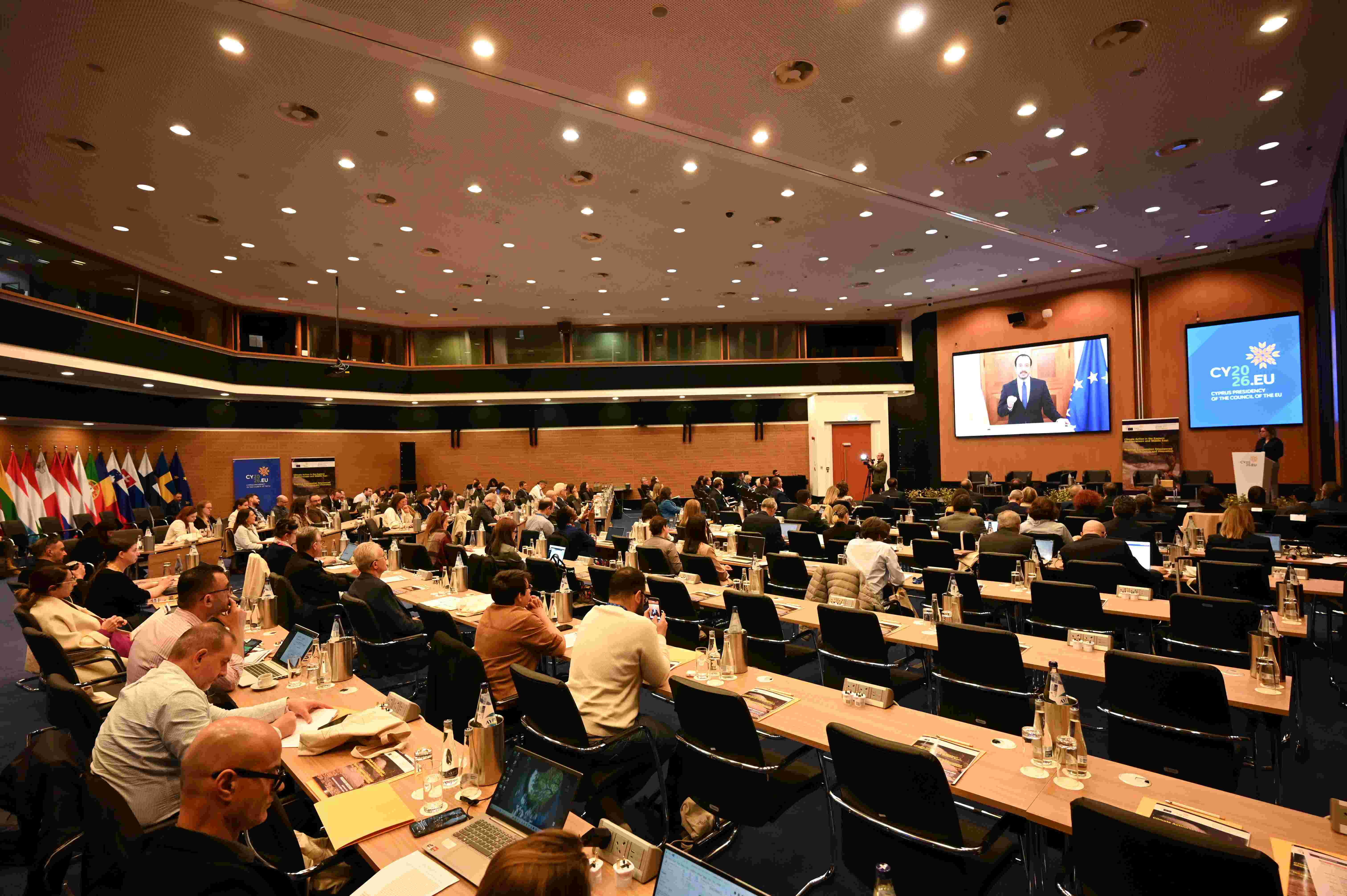 cover Cyprus calls for regional climate unity at international Nicosia summit