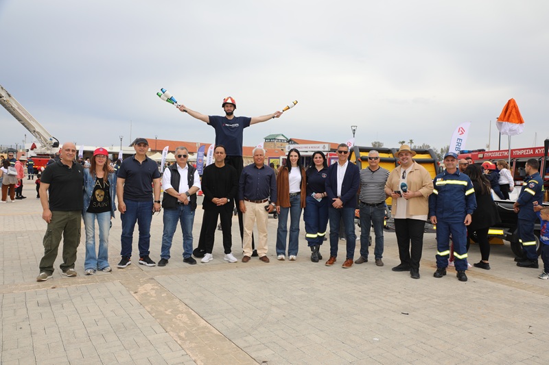 cover ERB ASFALISTIKI, Cyprus Fire Service hold successful Open Day event
