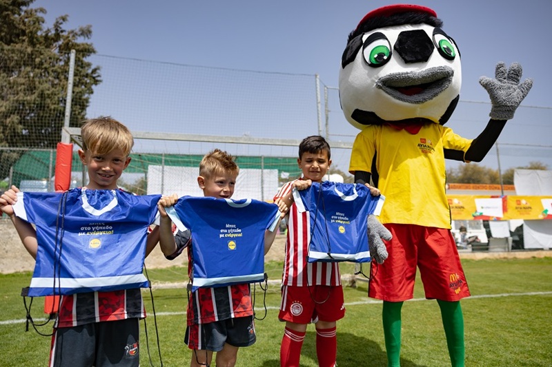 Lidl Cyprus: Dynamic presence and substantial support at the Ayia Napa Youth Soccer Festival