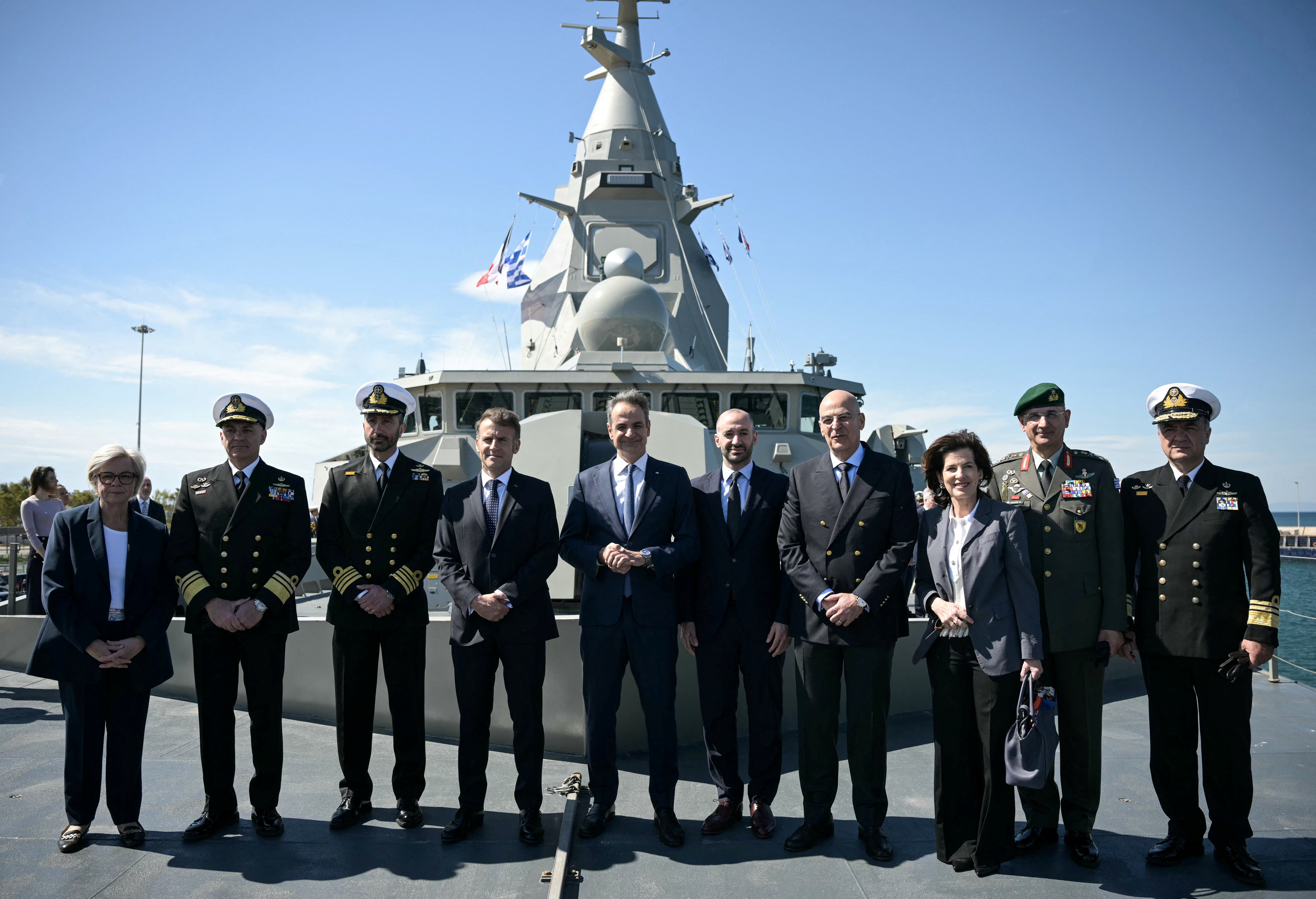 cover Support for Cyprus ‘gamechanger’ for EU defence, say Mitsotakis, Macron