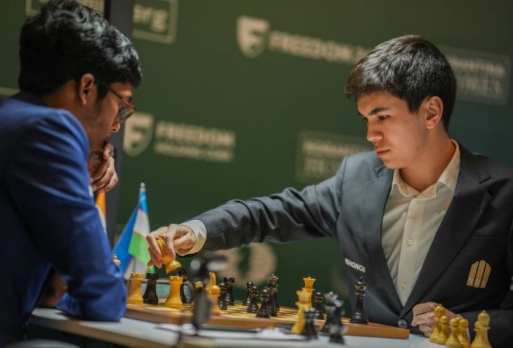cover Sindarov dominates foes at world chess tournament being held in Cyprus
